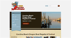 Desktop Screenshot of carolinabeachdragonboat.com